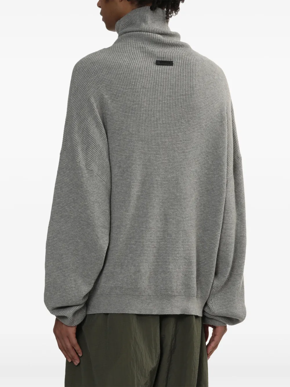 FEAR OF GOD ESSENTIALS Ribgebreide trui Grijs
