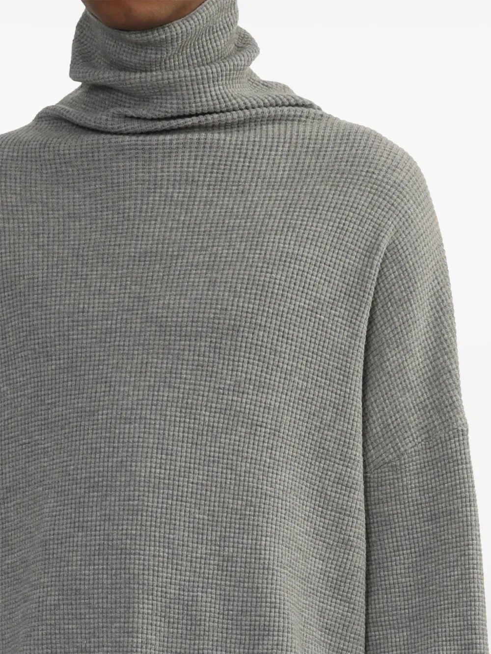 FEAR OF GOD ESSENTIALS Ribgebreide trui Grijs