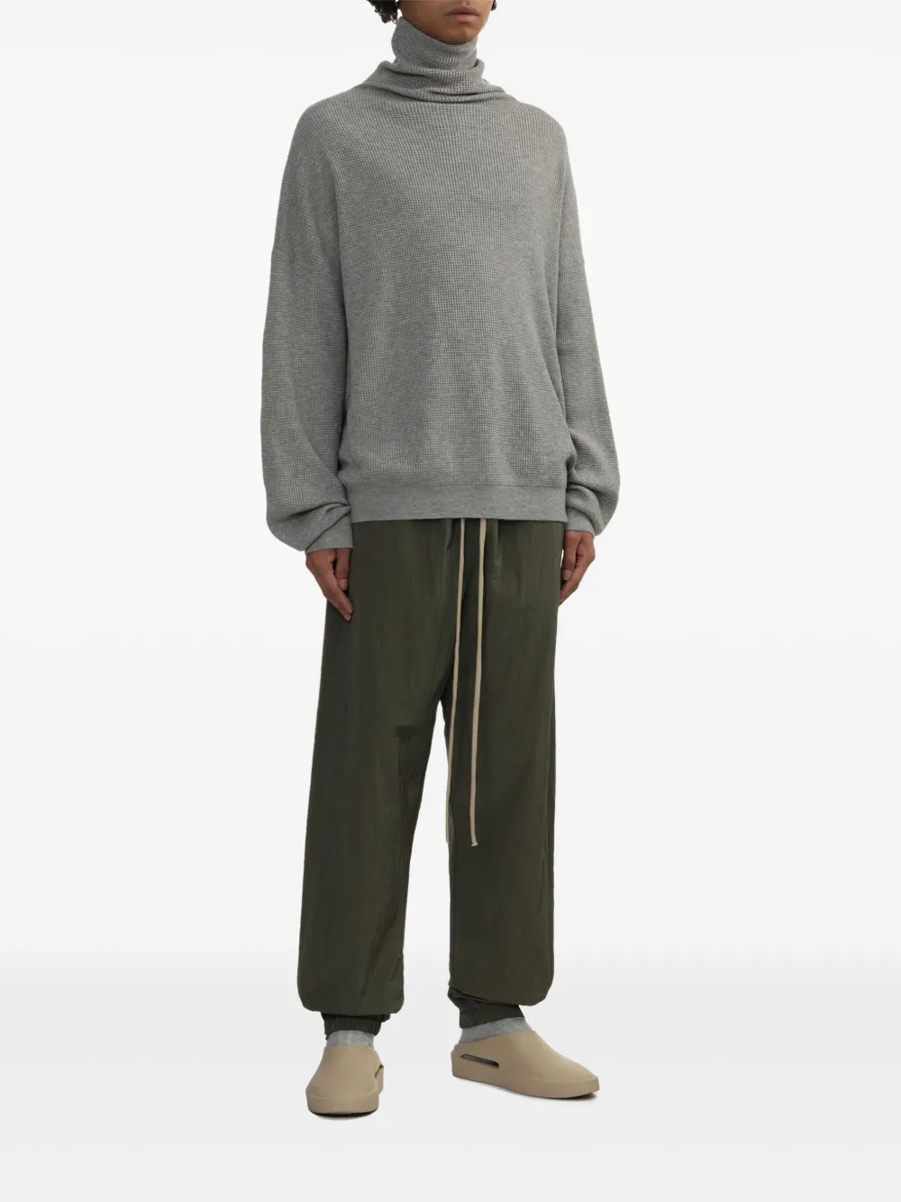 fearofgodessentials FEAR OF GOD ESSENTIALS Ribgebreide trui - Grijs