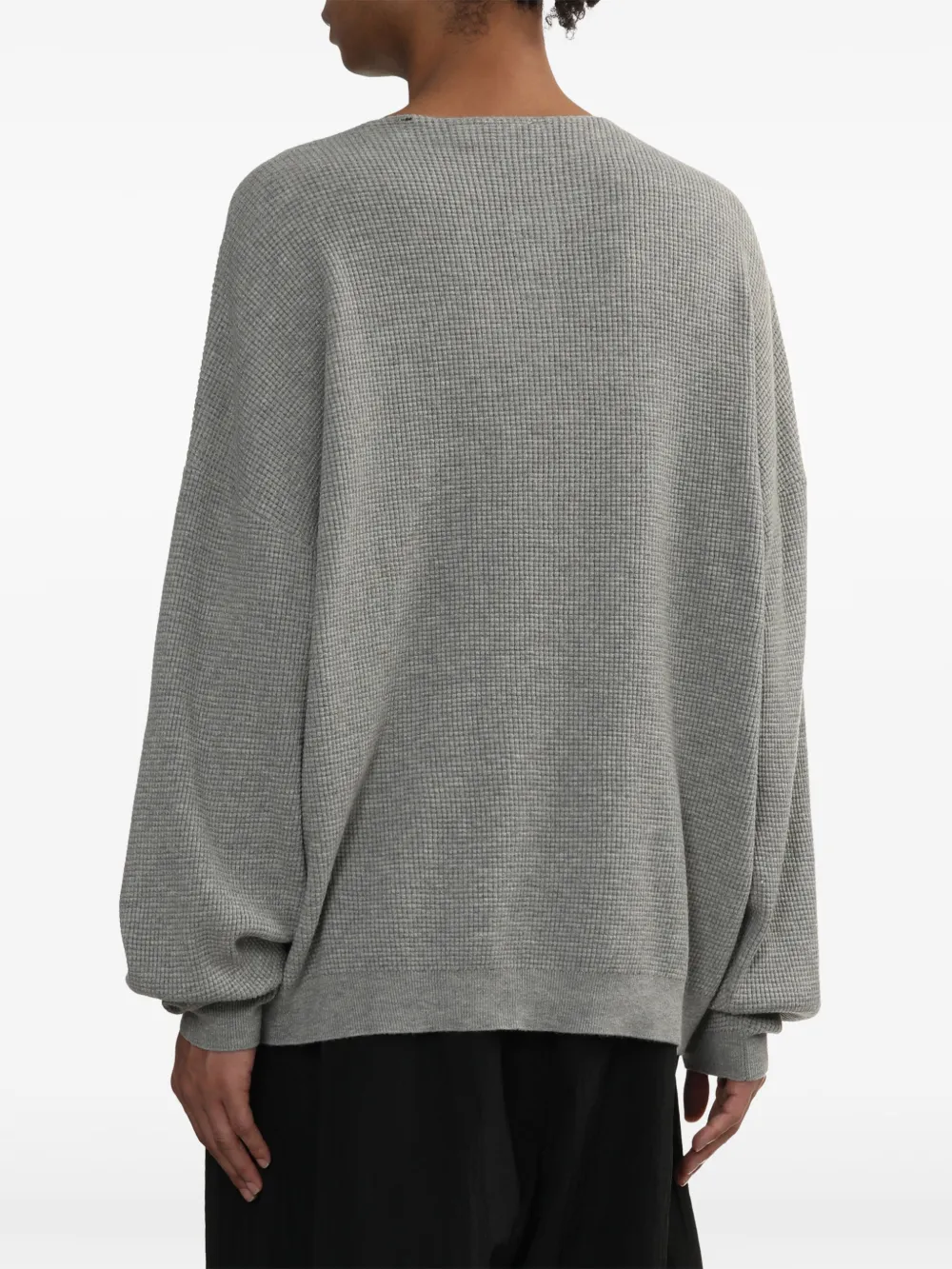 FEAR OF GOD ESSENTIALS Trui met logopatch Grijs