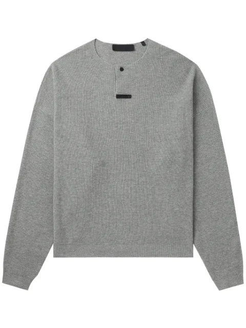 FEAR OF GOD ESSENTIALS suéter con aplique del logo