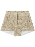 IRO tweed shorts - Neutrals