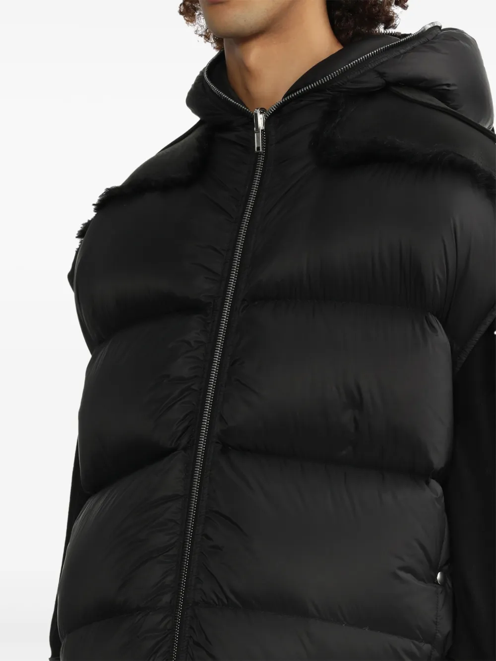 Rick Owens Bodywarmer Zwart