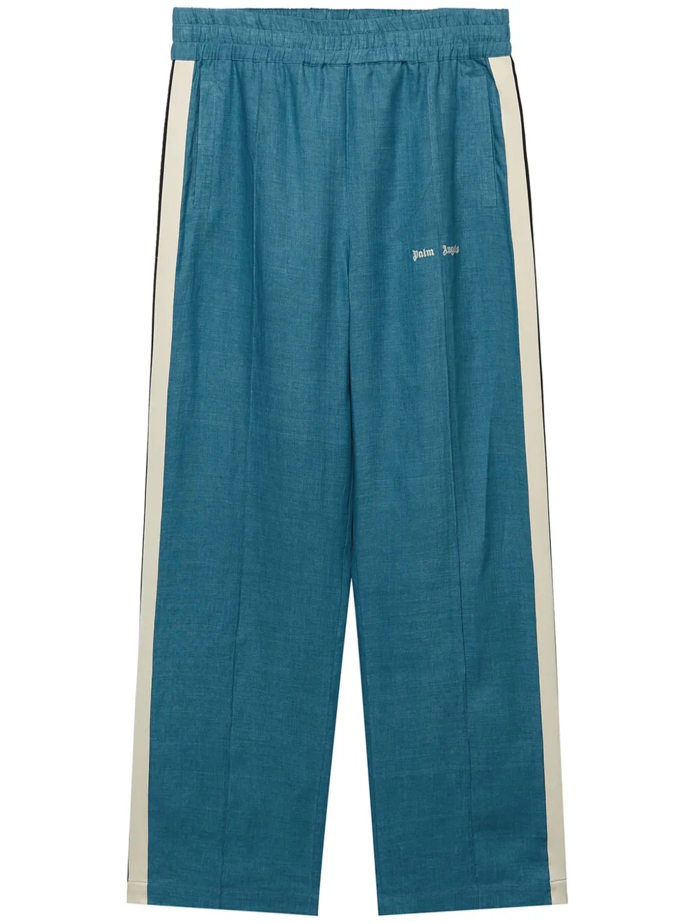 Palm Angels Linnen broek Blauw