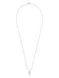 Rick Owens Open Trunk charm necklace - Silver