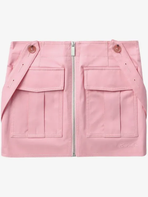 Off-White cargo mini skirt