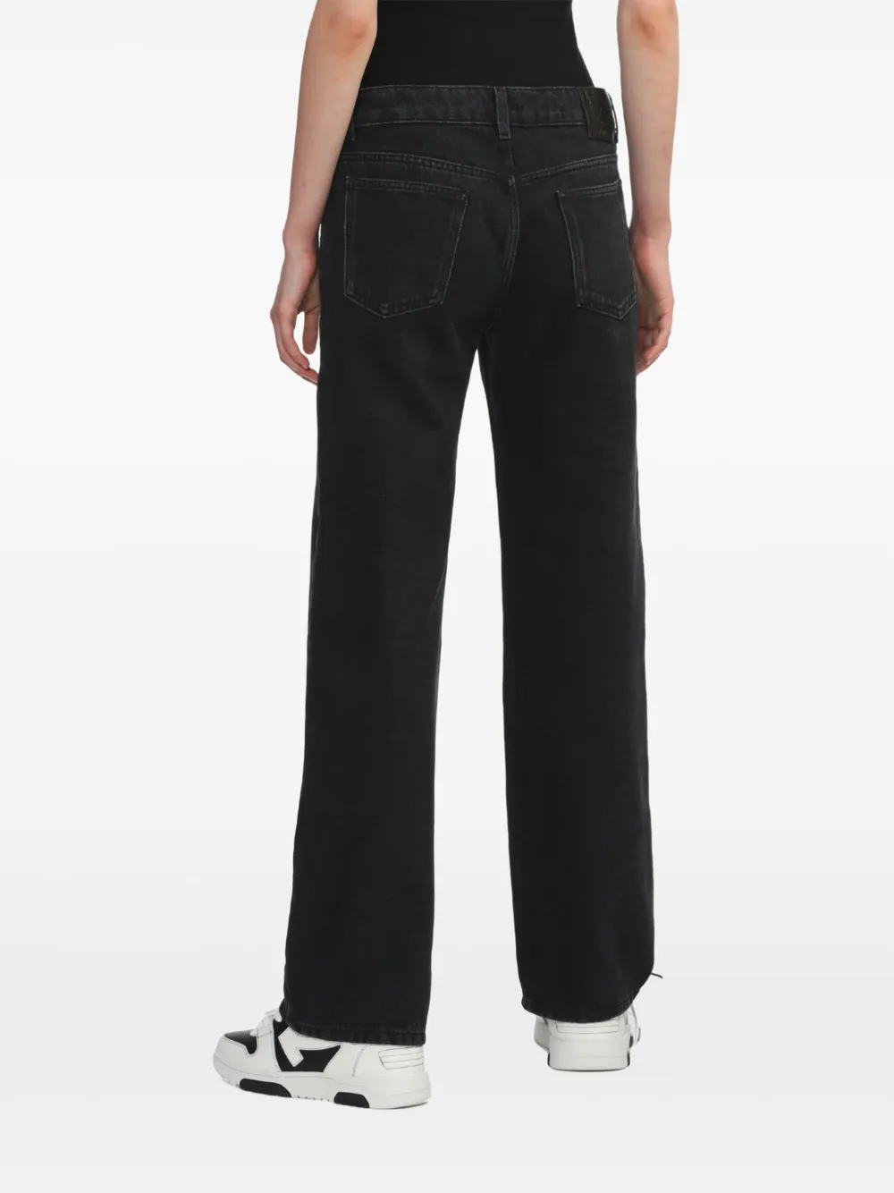 Off-White Straight jeans Zwart