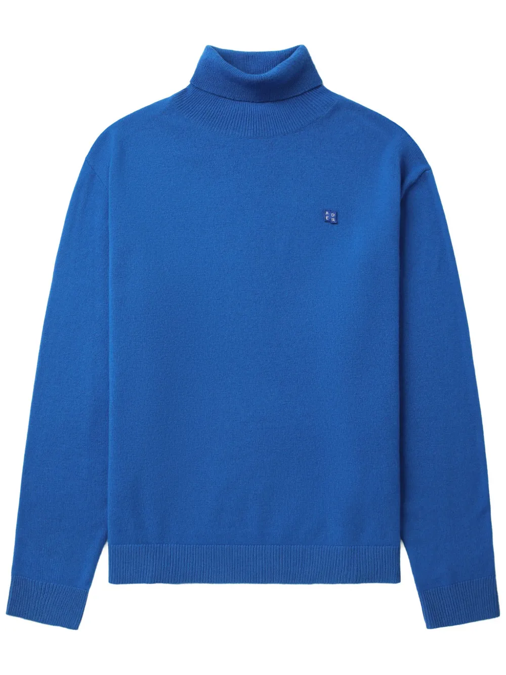 Ader Error 标贴羊毛毛衣 | 蓝色 | Image 1