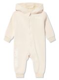 Dkny Kids hooded romper - Neutrals