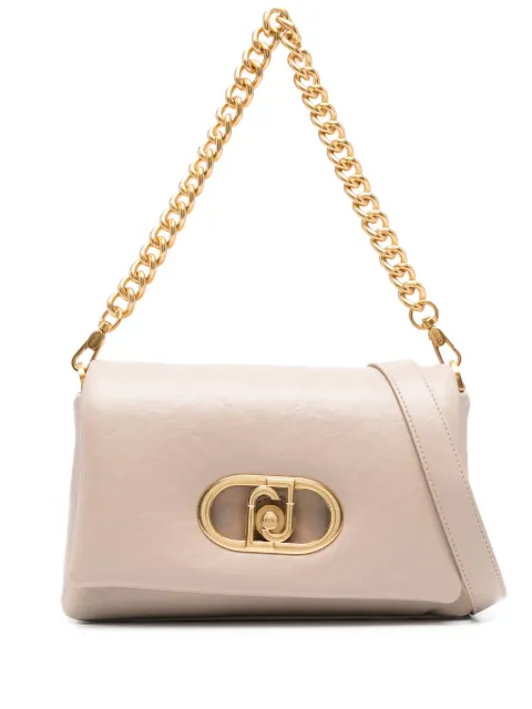 LIU JO bolsa crossbody con placa del logo