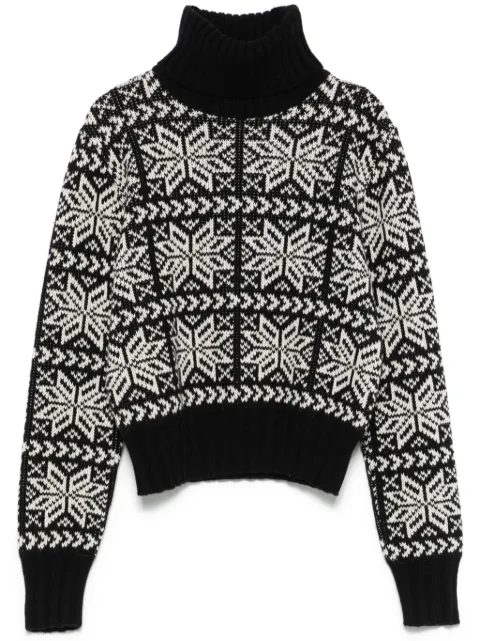 Dolce & Gabbana Pre-Owned suéter de tejido fair isle 1996