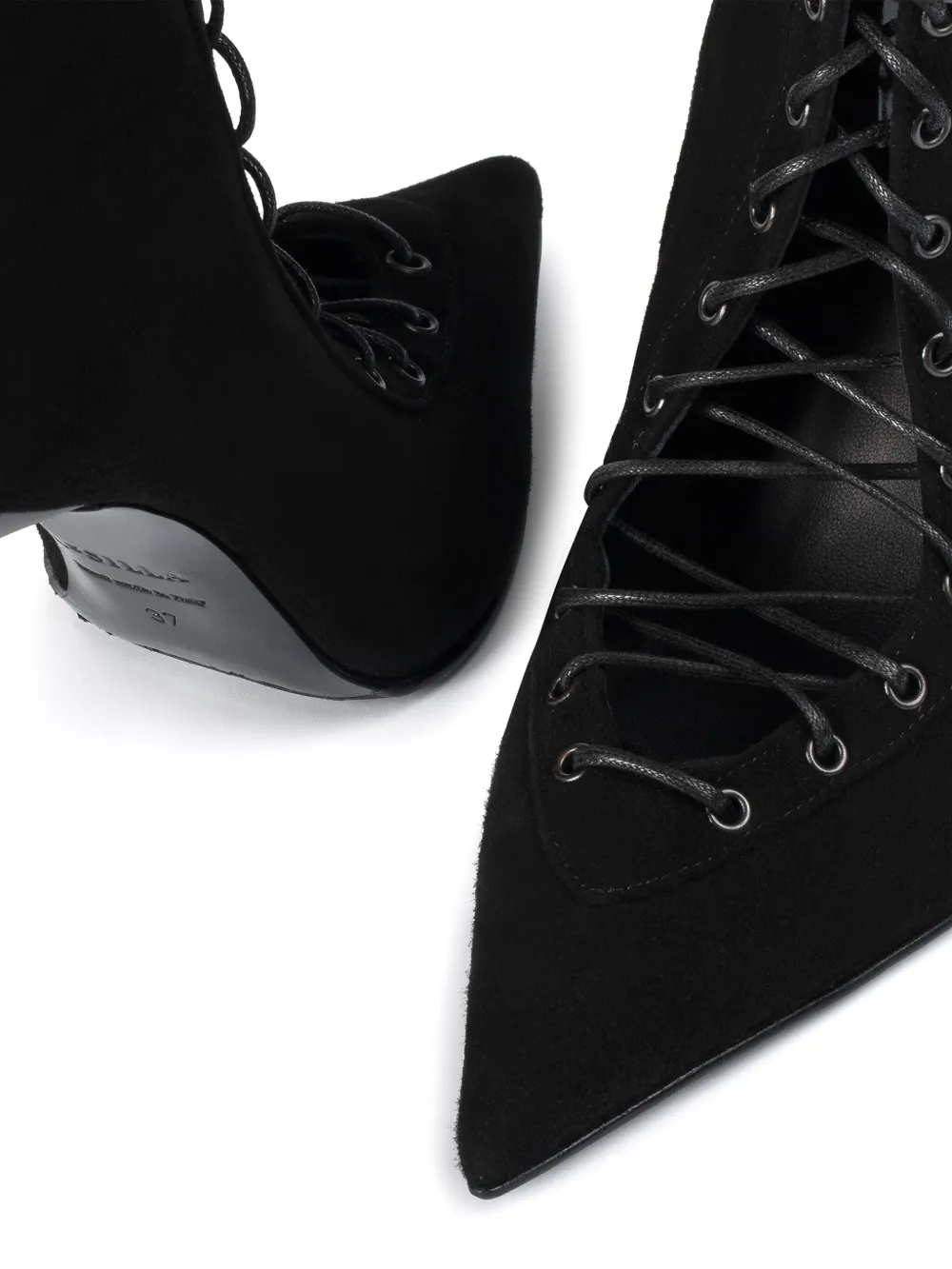 Le Silla 100mm Colette Boots In Black