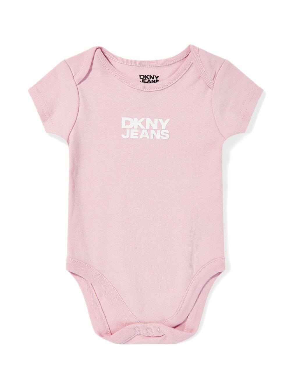 Dkny Kids logo-print babygrow set - White