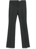 Alexander McQueen checked trousers - Black