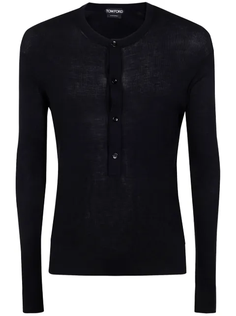 TOM FORD suéter con cuello redondo