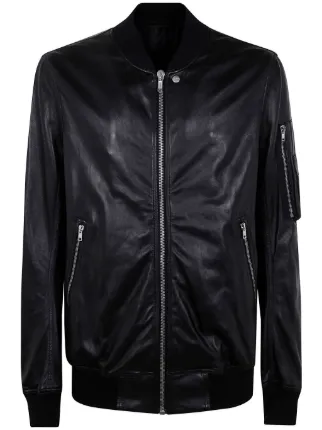 Rick owens リックオウエンス コンビレザージャケット RICK OWENS(リックオウエンス) レザージャケット RP01C5718-LNV