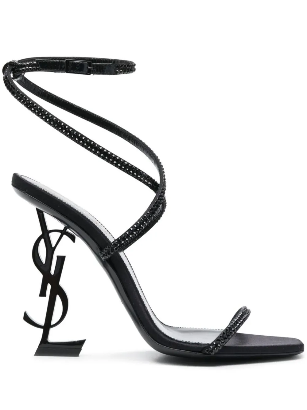 Saint Laurent Pre-Owned 110mm Opyum sandals | Black | Image 1