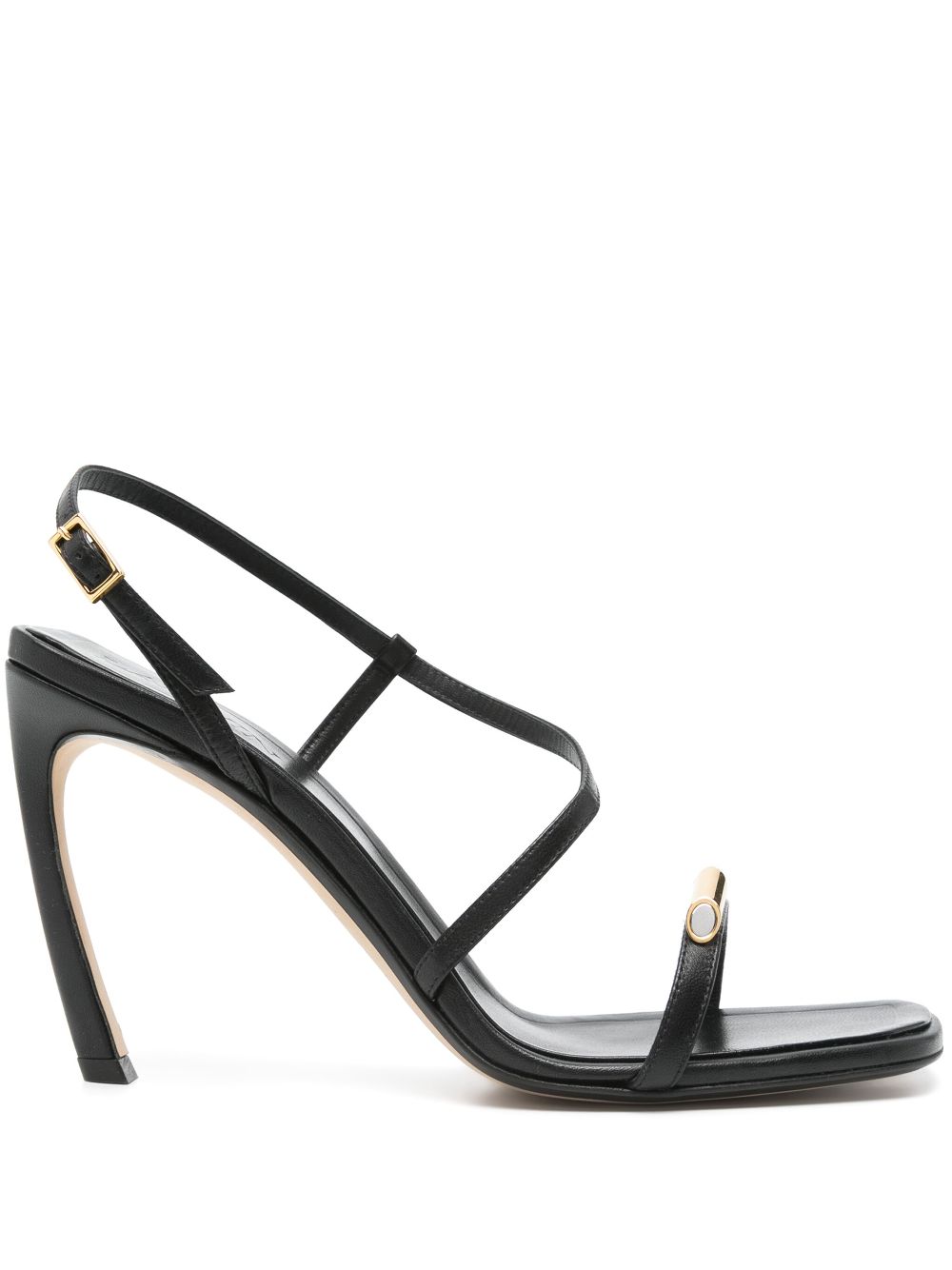 Lanvin Pre-Owned 95mm Swing sandals - Black