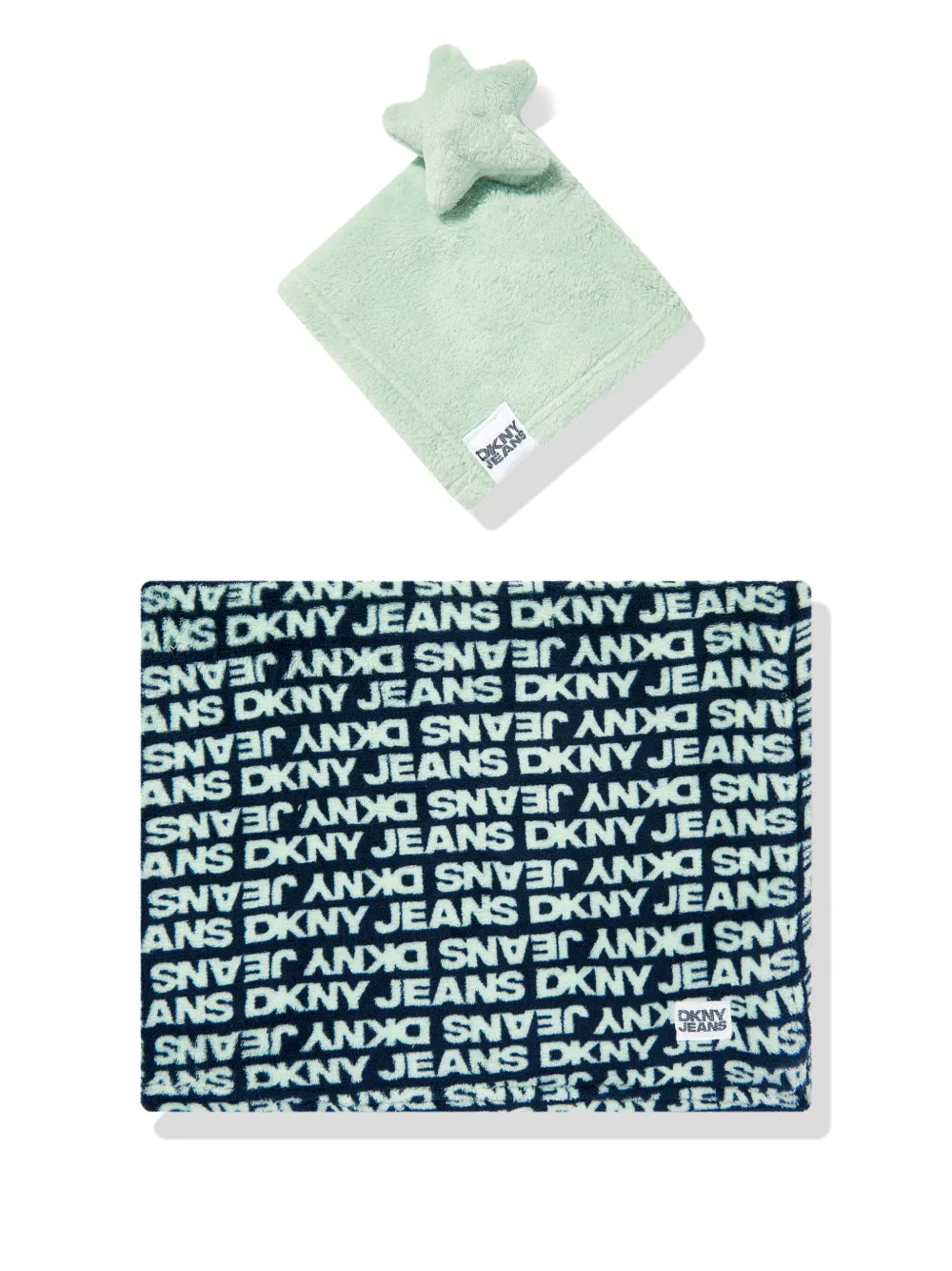 Dkny Logo-print Towels (set Of Two)