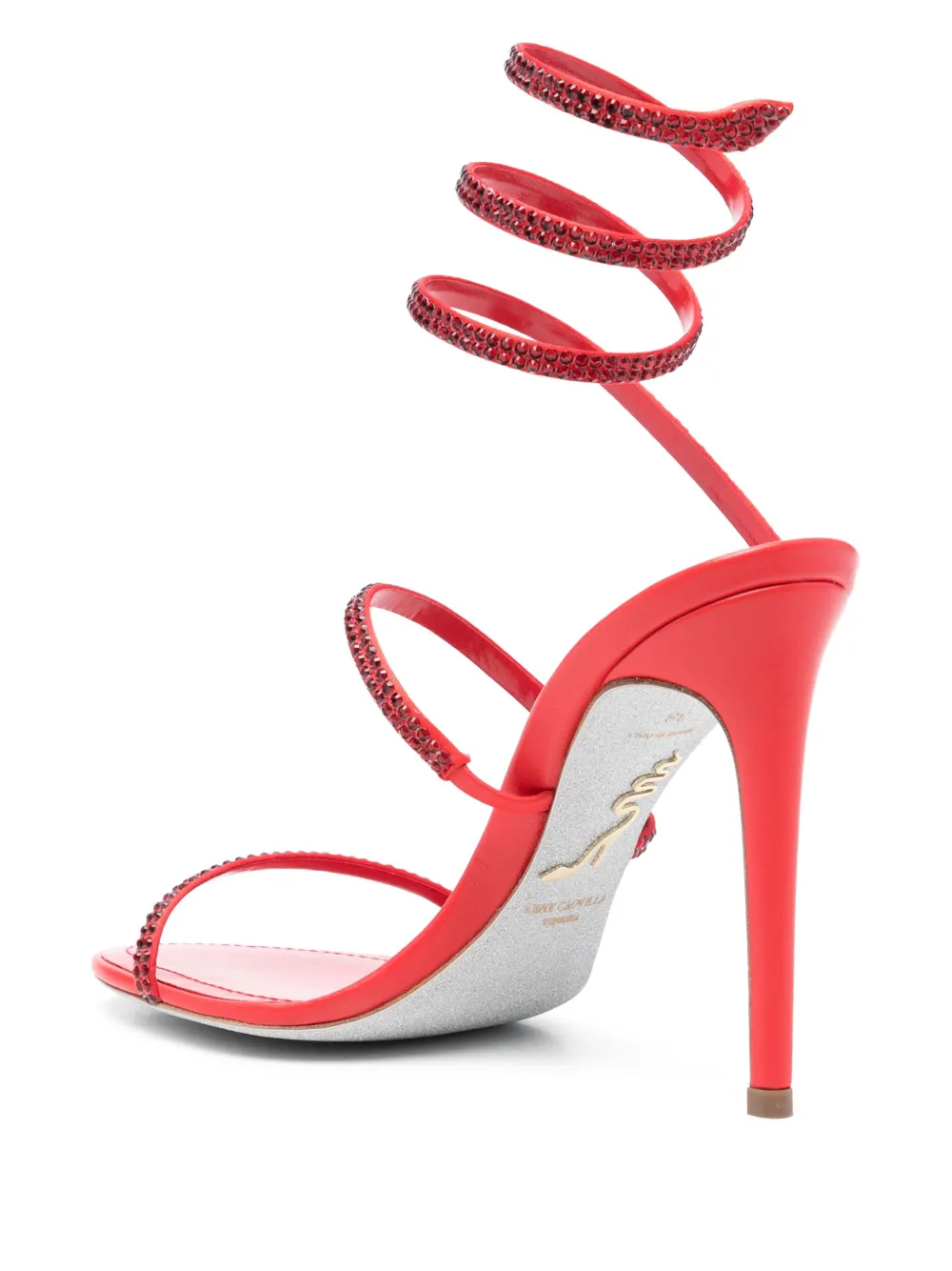 René Caovilla 105 Cleo sandals Red