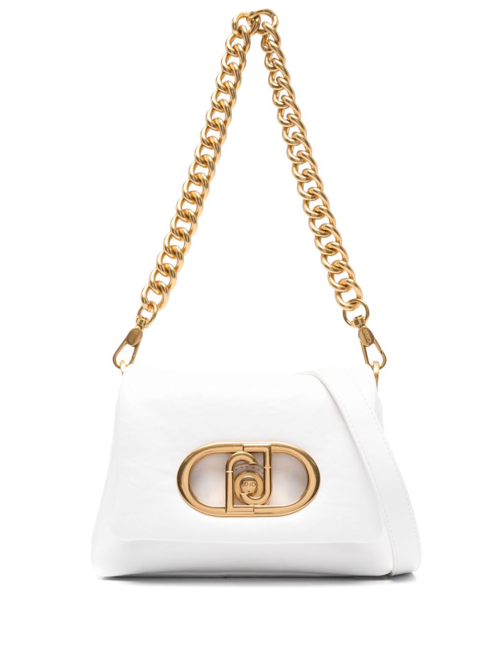 logo-plaque cross body bag