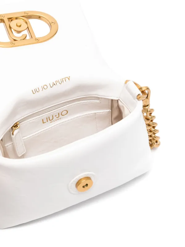 LIU JO logo-plaque Cross Body Bag | White | FARFETCH ID