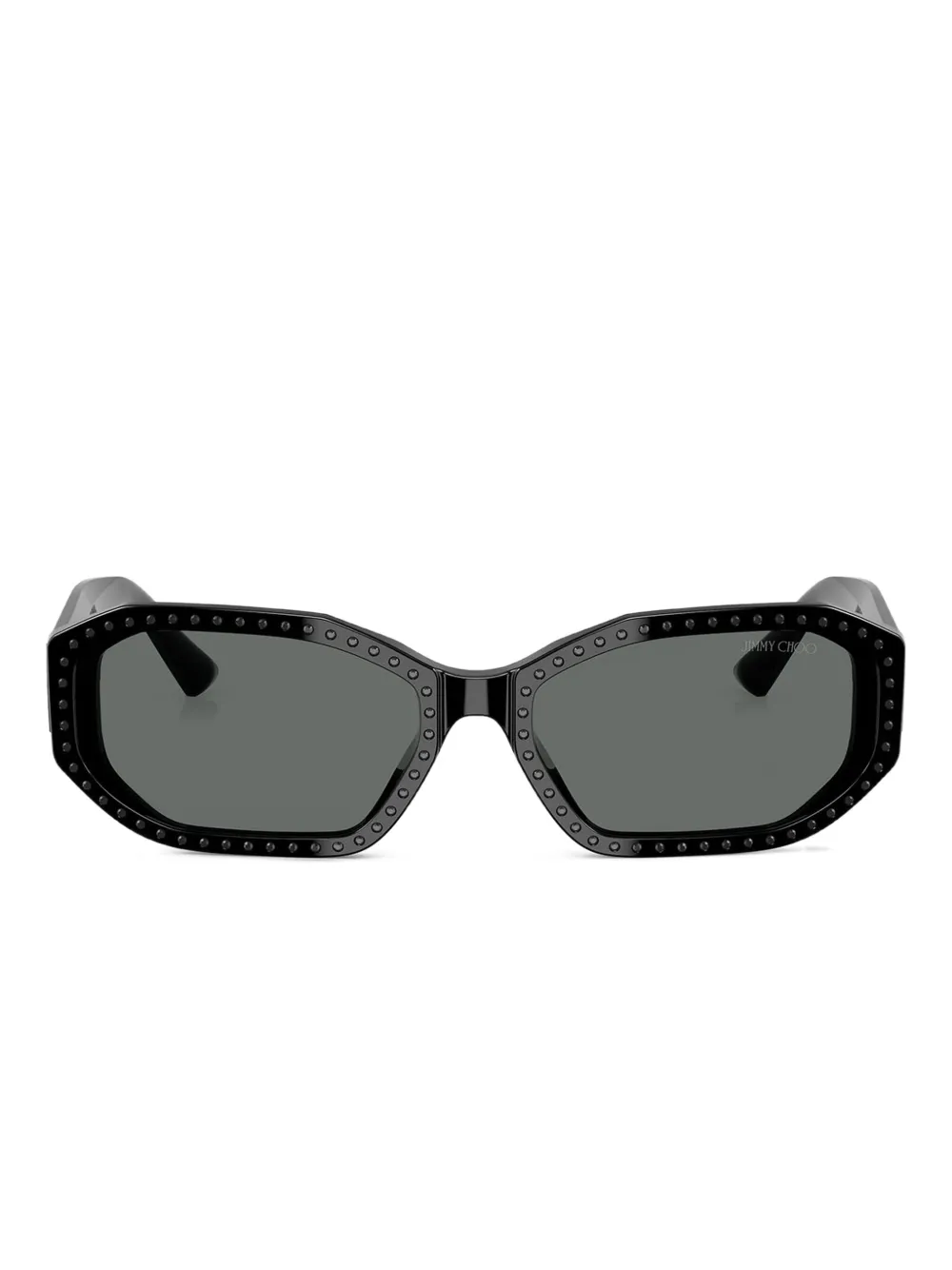 Jimmy Choo Eyewear Occhiali da sole geometrici - Nero