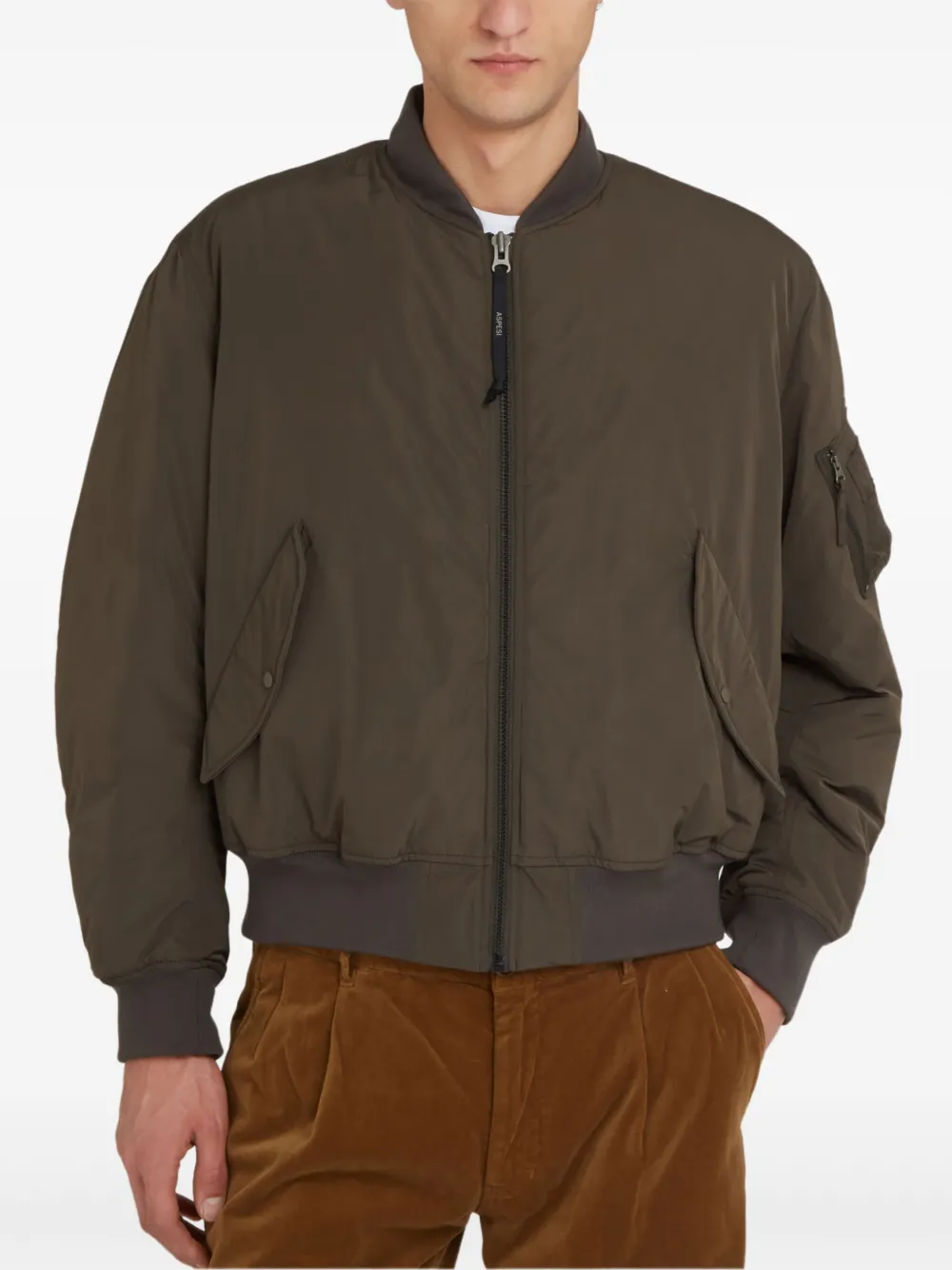 ASPESI ZIP-UP BOMBER JACKET
