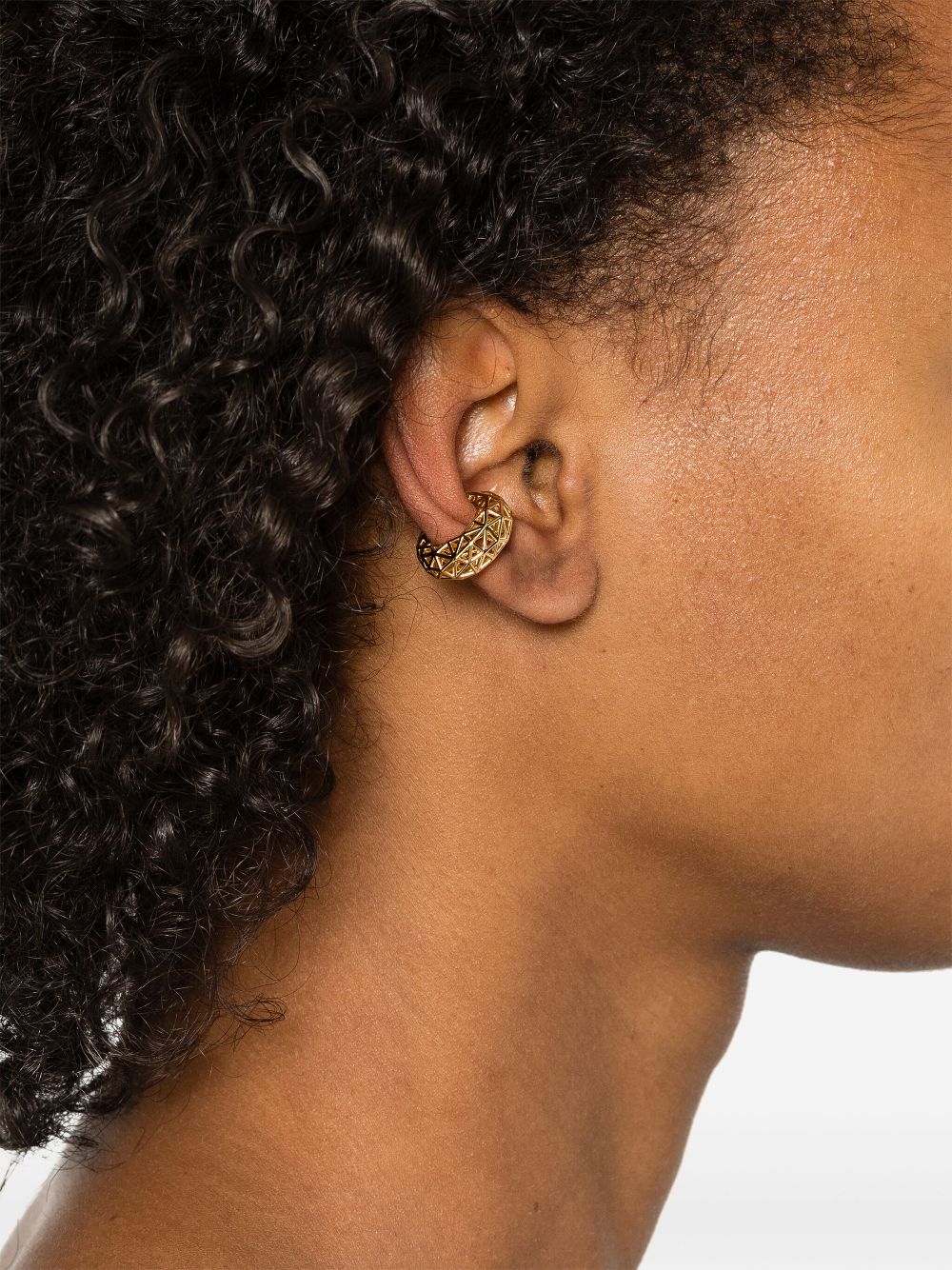 Tom Wood Maze ear cuff - Goud