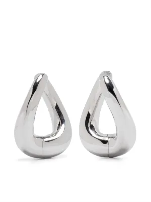 Tom Wood Cove Hoop Earring | Silver | FARFETCH