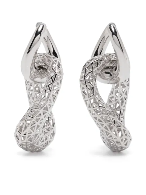 Tom Wood Maze hoop earrings