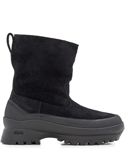 Diemme round-toe suede boots