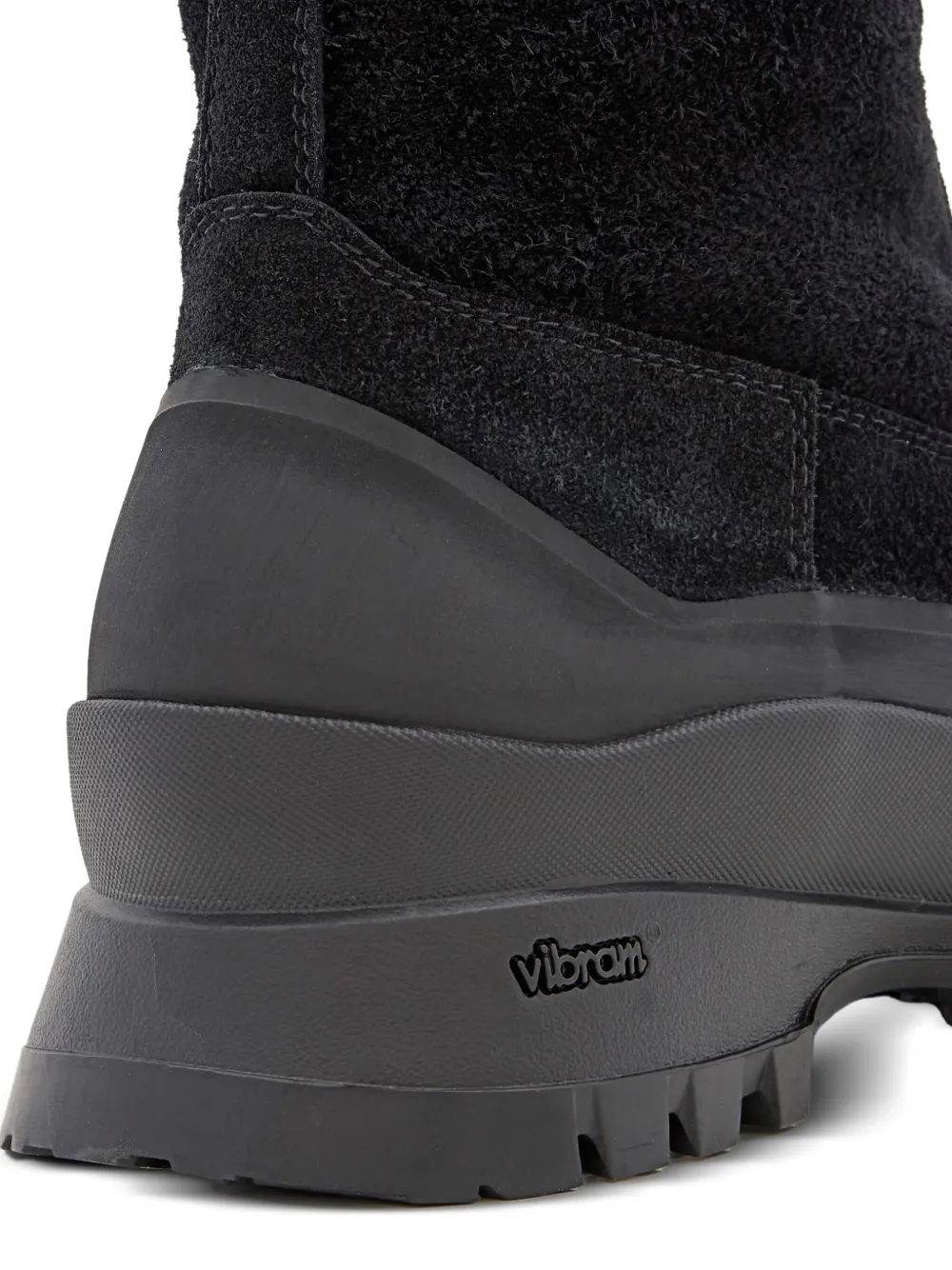 Diemme round-toe suede boots Black
