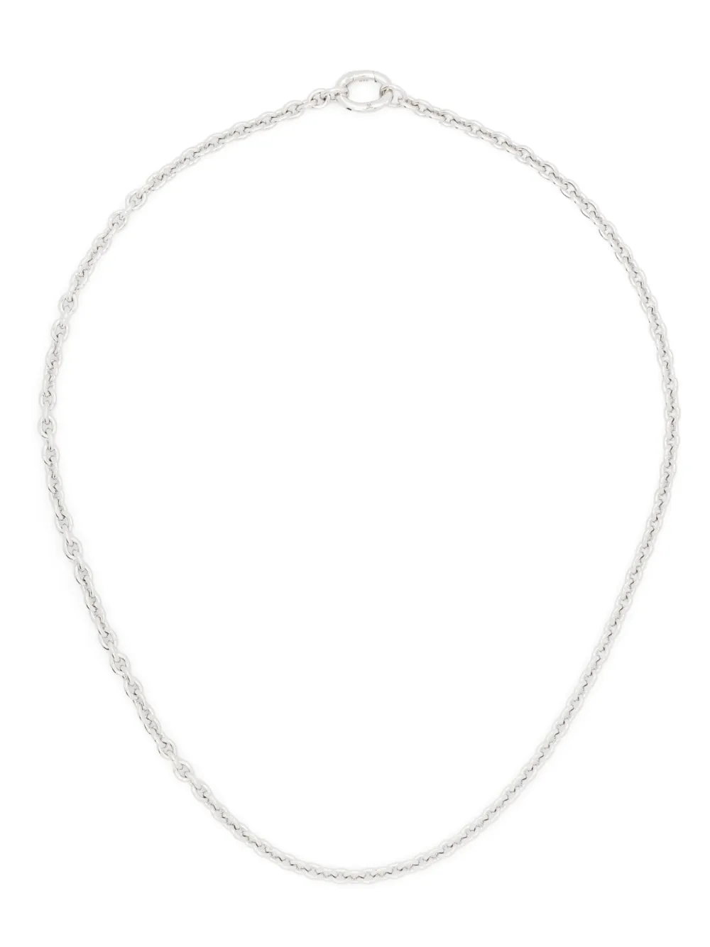 Tom Wood Ada Chain Slim Necklace In Silber