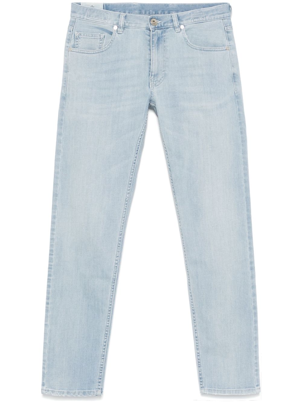 Eleventy whiskering-effect jeans - Blue