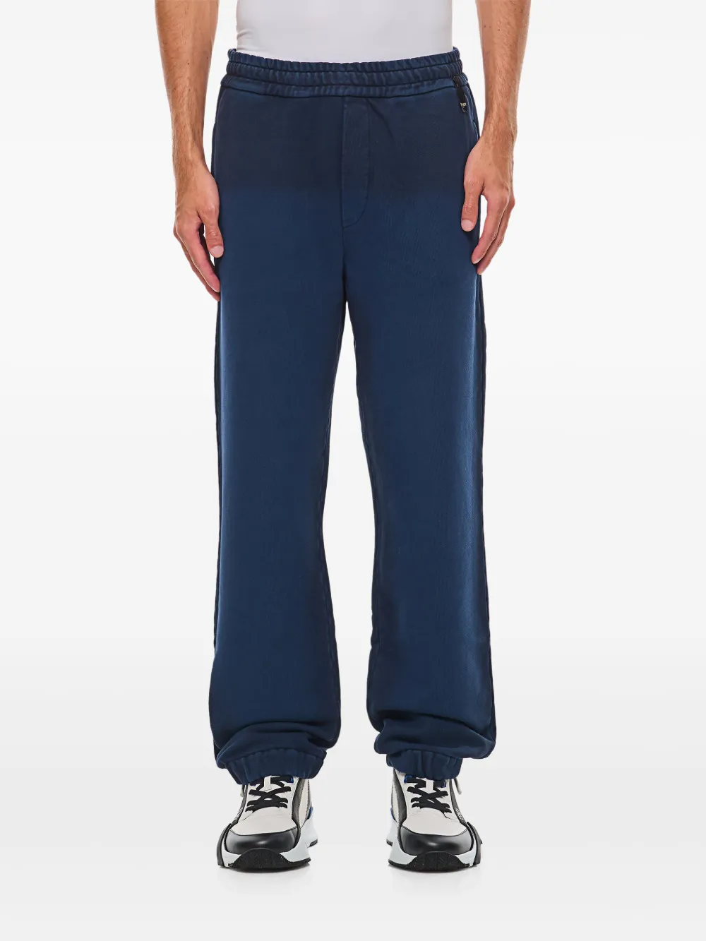 gradient effect track pants