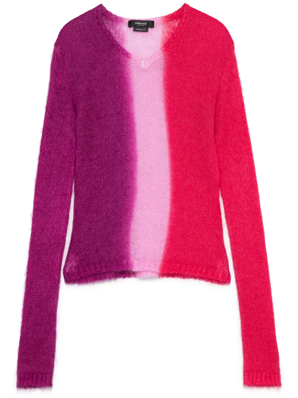 Versace Pre-Owned 2000s striped sweater | Pink | Image 1
