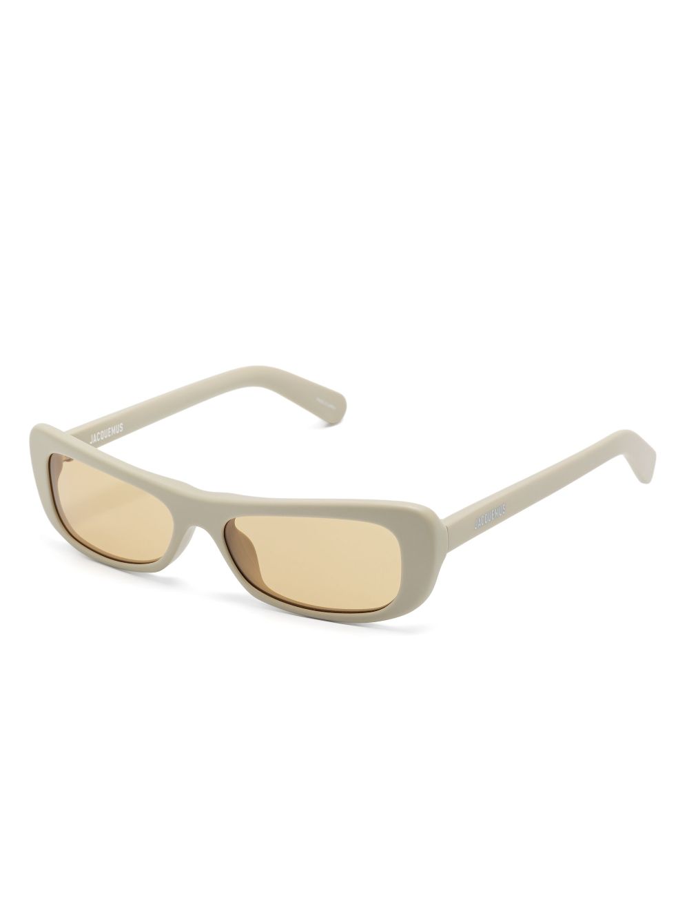 Jacquemus The Capri zonnebril - Beige