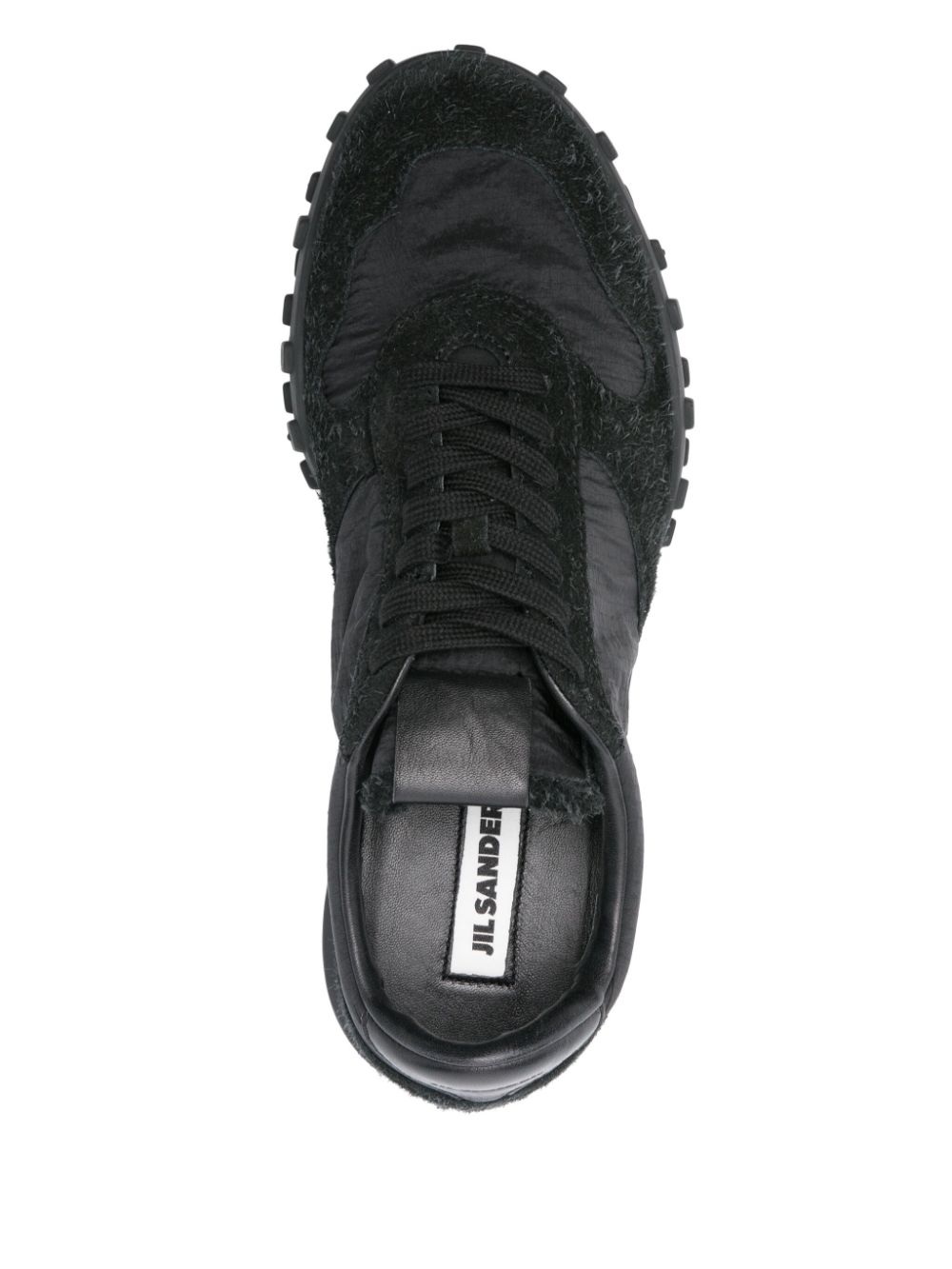 Jil Sander Moon sneakers Zwart