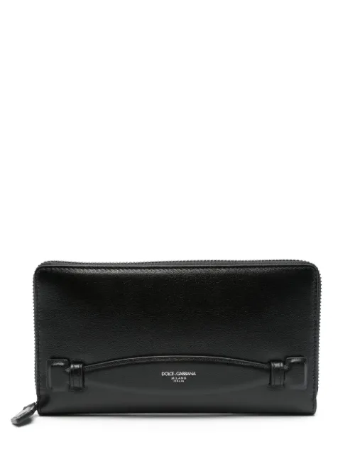 Portefeuille à fermeture zippée - Dolce & Gabbana - Modalova
