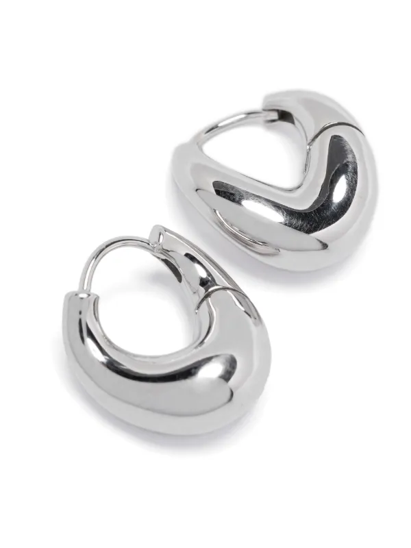 Charlotte Chesnais Lips Earrings | Silver | FARFETCH