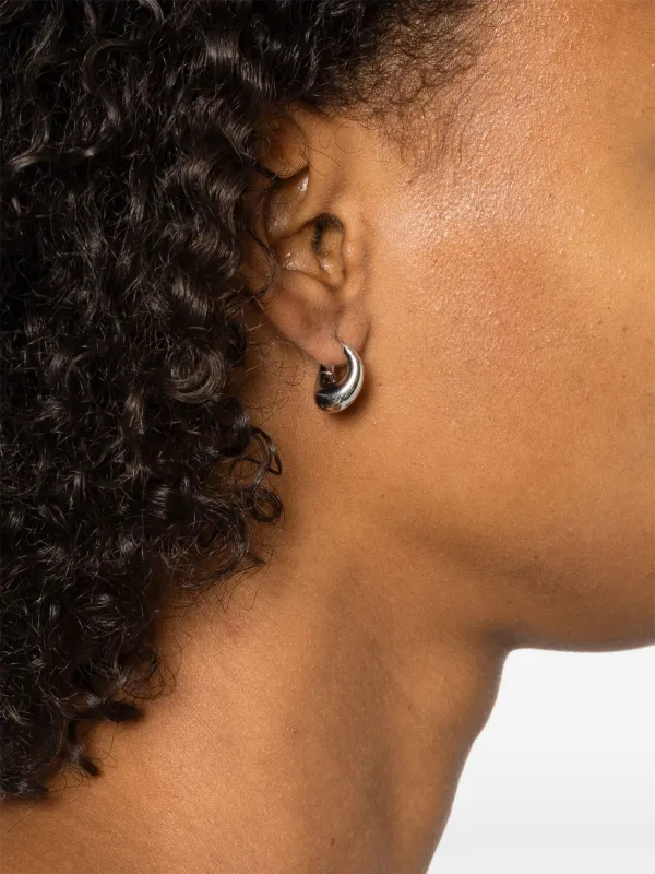 Charlotte Chesnais Lips Earrings | Silver | FARFETCH