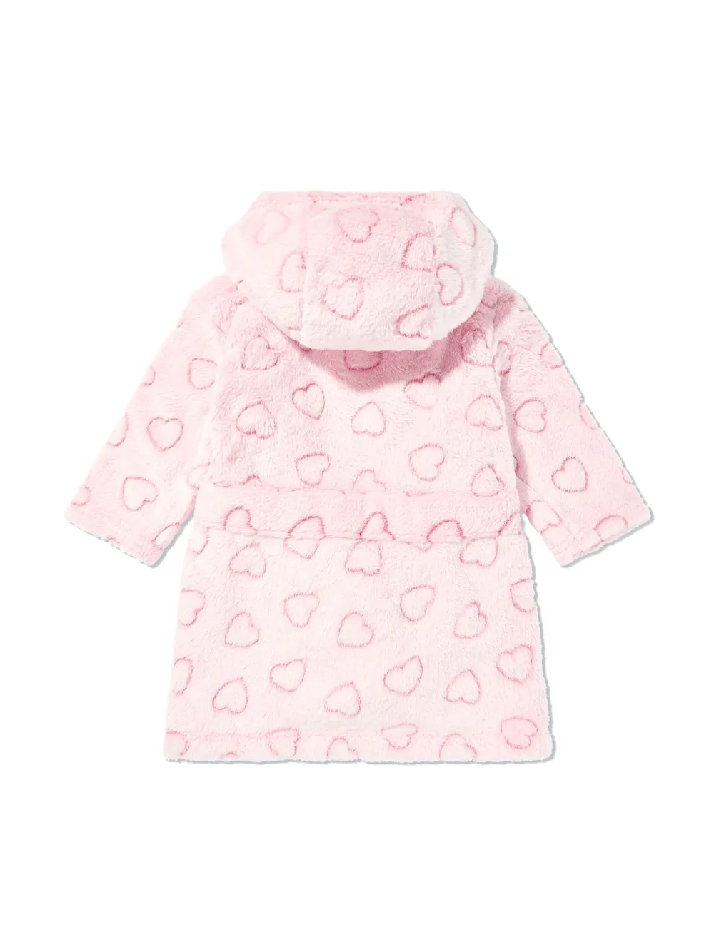 Dkny Kids Badjas met hartprint - Roze