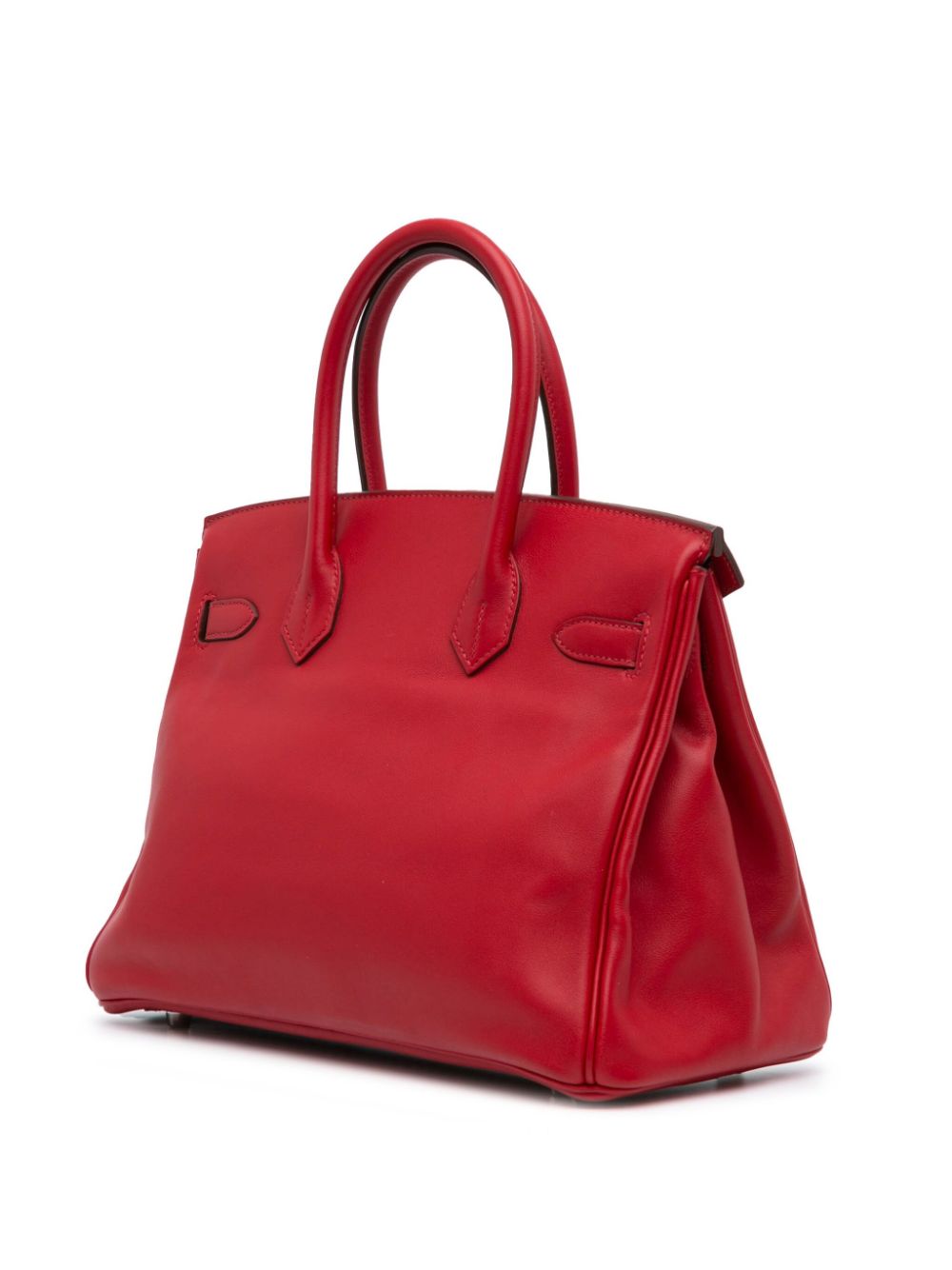 Hermès Pre-Owned 2019 Swift Birkin Tressage de Cuir 30 handtas - Rood