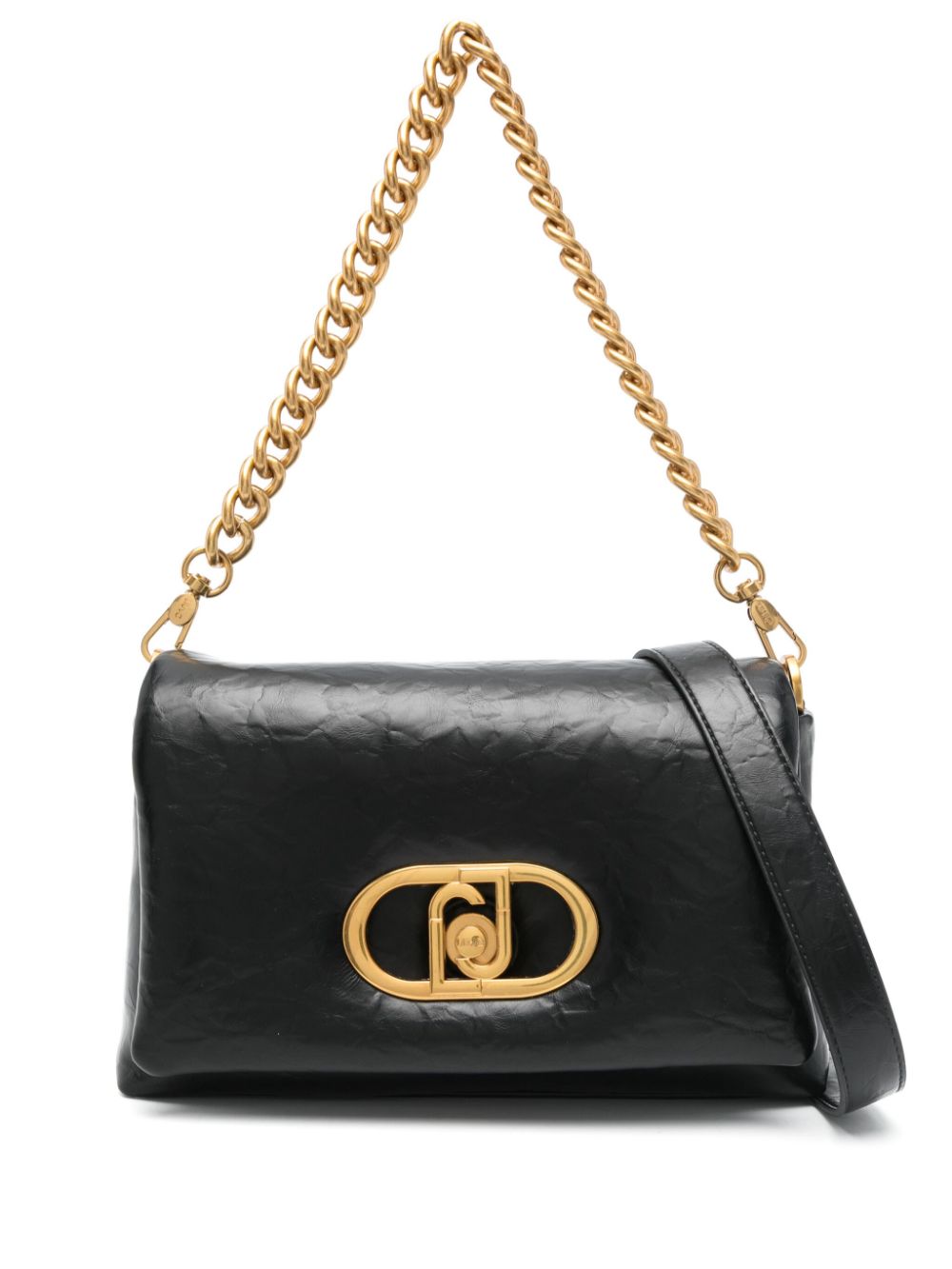 logo-plaque cross body bag