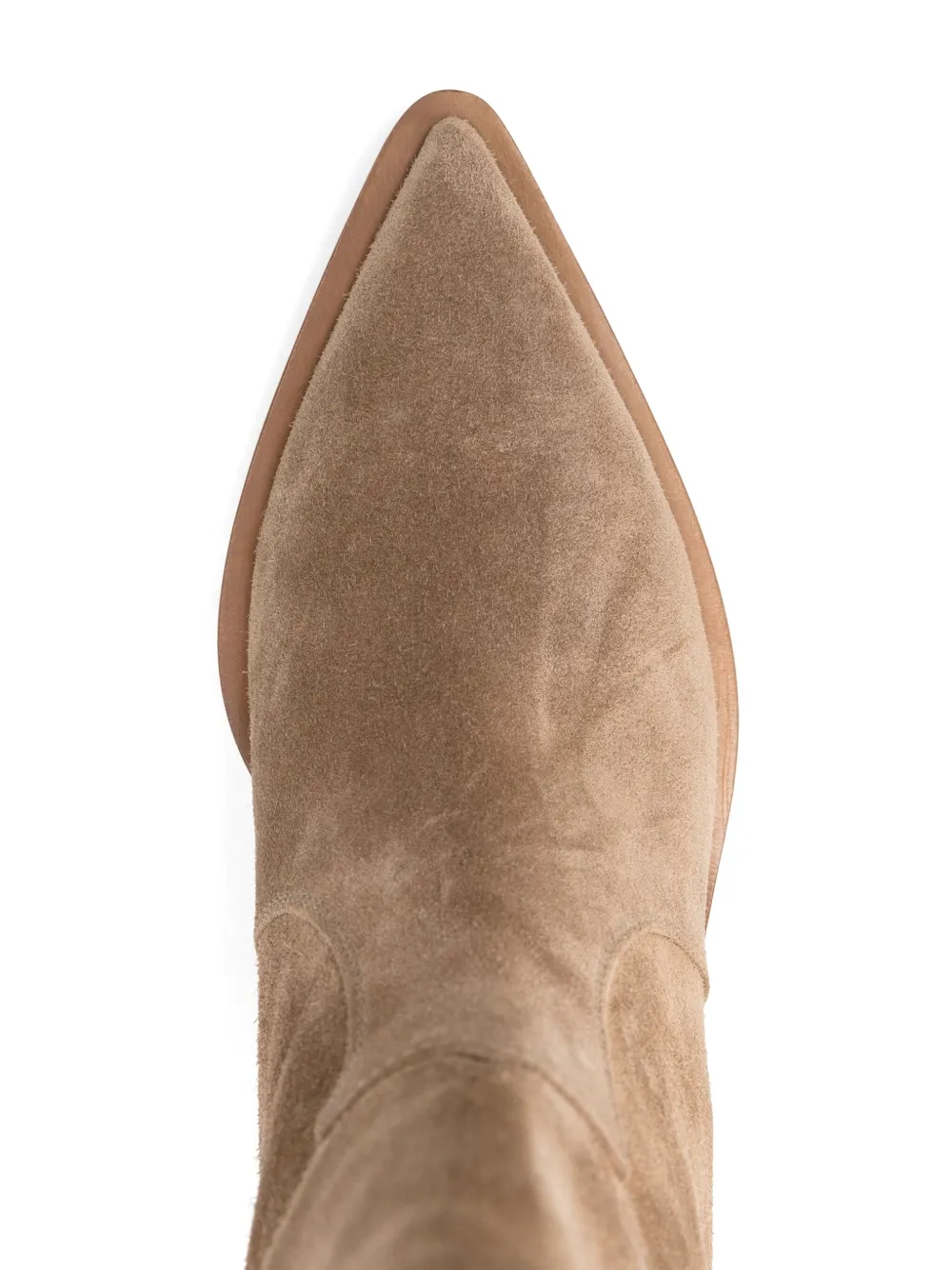 Gianvito Rossi 60mm suede boots Neutrals