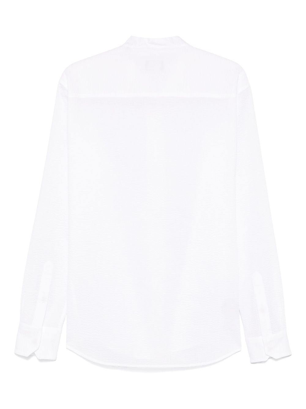 Giorgio Armani textured shirt - Wit