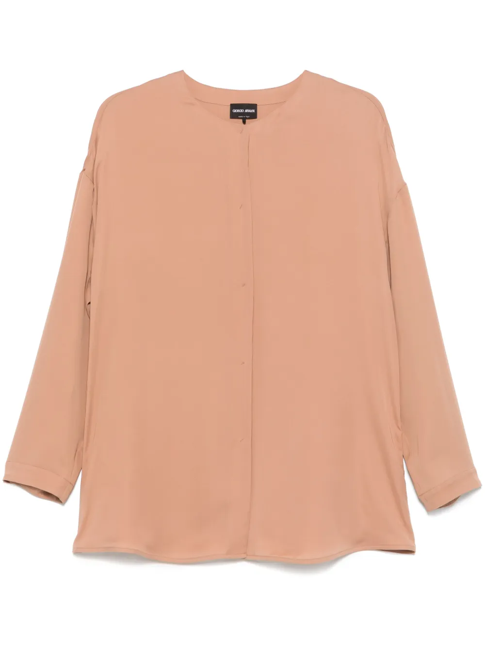 Giorgio Armani camisa de seda | naranja | Image 1