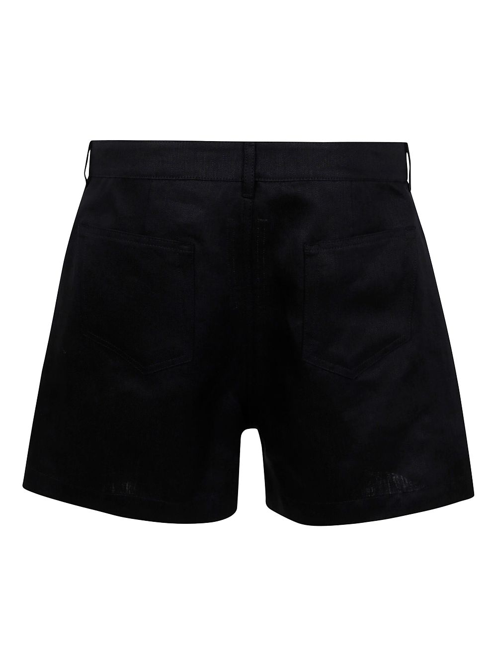 Rick Owens cotton shorts - Zwart