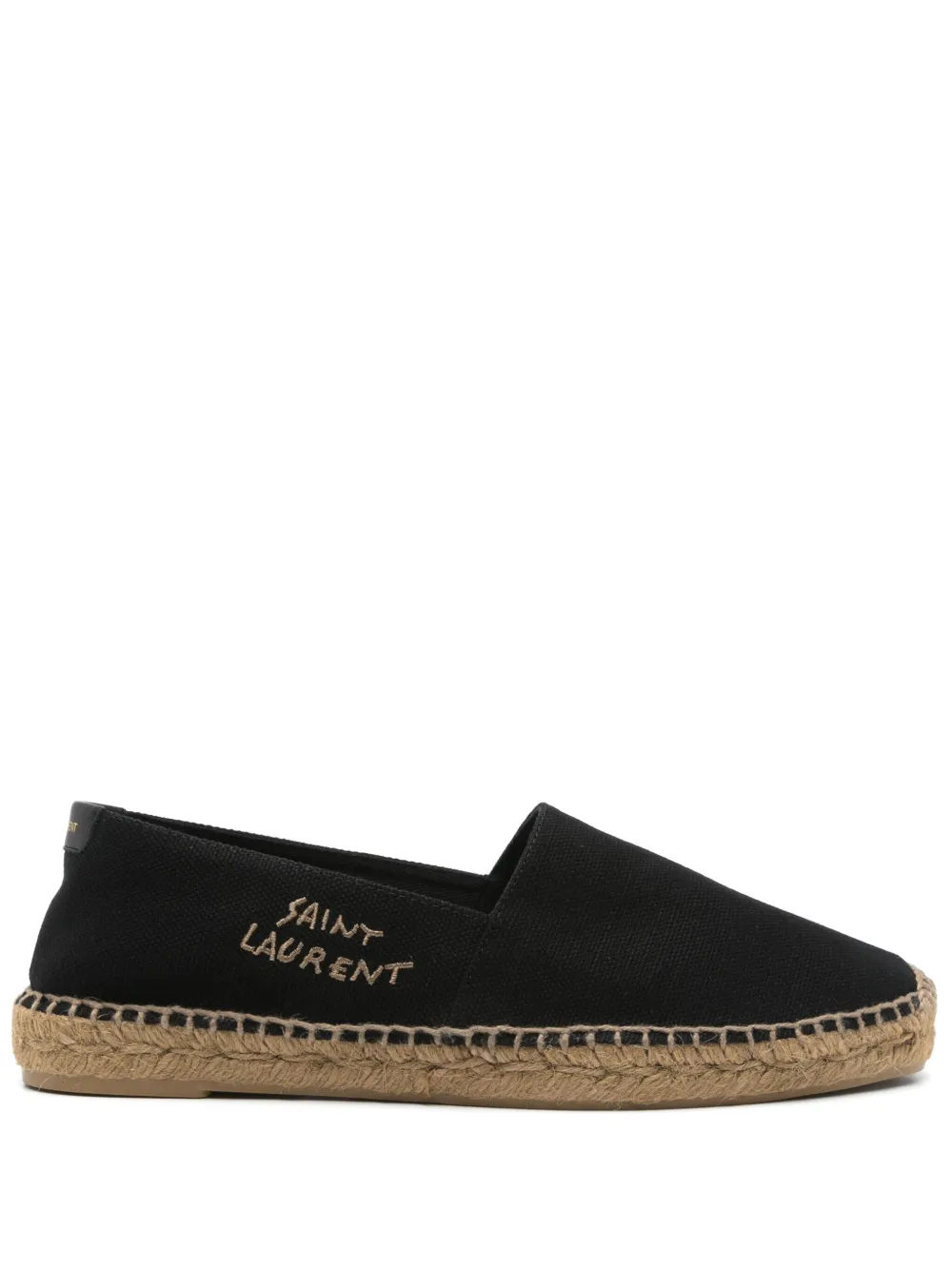 logo-embroidered espadrilles